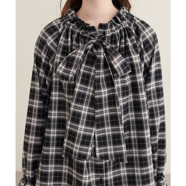 【natural couture】2WAYリボン衿ブラウス | NICE CLAUP / OLIVE des OLIVE　OUTLET | 詳細画像14 