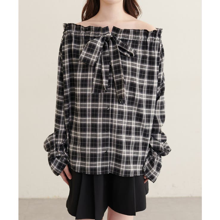 【natural couture】2WAYリボン衿ブラウス | NICE CLAUP / OLIVE des OLIVE　OUTLET | 詳細画像24 