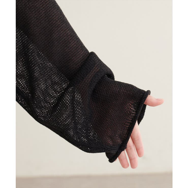 【natural couture】透かし編みボートネックプルオーバー | NICE CLAUP / OLIVE des OLIVE　OUTLET | 詳細画像10 