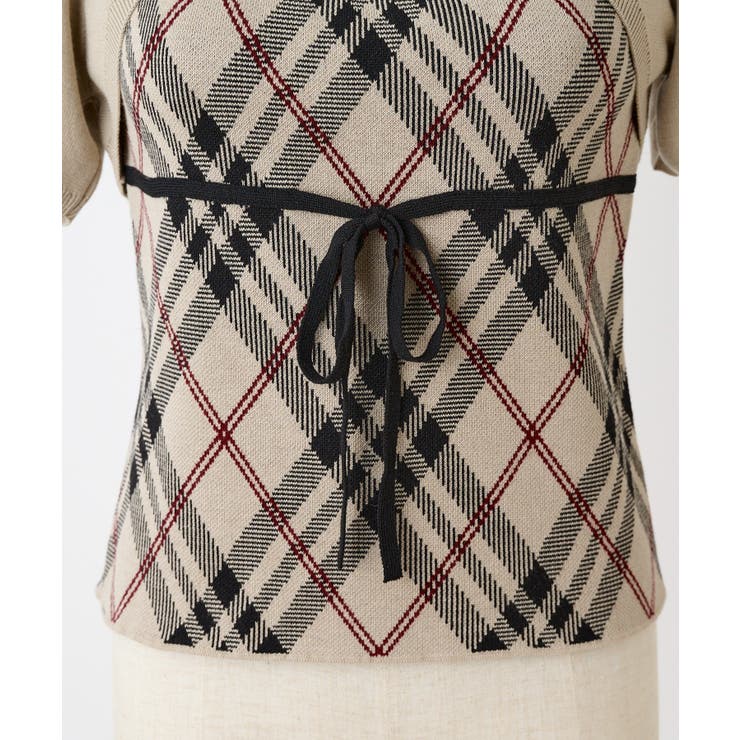 【one after another】ボレロsetチェックキャミニット | NICE CLAUP / OLIVE des OLIVE　OUTLET | 詳細画像9 