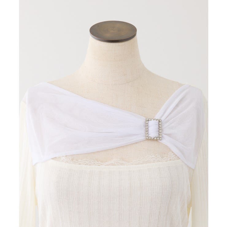 【one after another】バックル付きテレコトップス | NICE CLAUP / OLIVE des OLIVE　OUTLET | 詳細画像20 