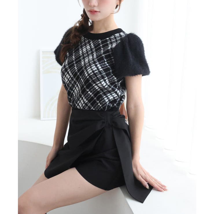 【one after another】ビッグリボンミニスカート | NICE CLAUP / OLIVE des OLIVE　OUTLET | 詳細画像17 