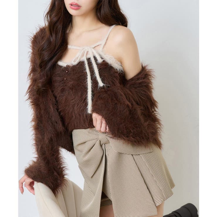 【one after another】ビッグリボンミニスカート | NICE CLAUP / OLIVE des OLIVE　OUTLET | 詳細画像26 