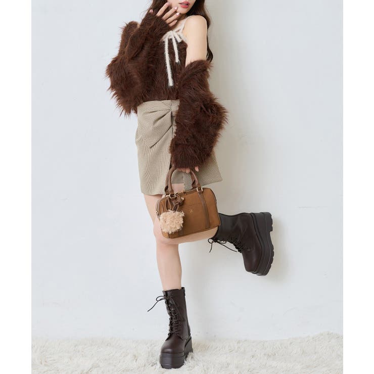 【one after another】ビッグリボンミニスカート | NICE CLAUP / OLIVE des OLIVE　OUTLET | 詳細画像30 