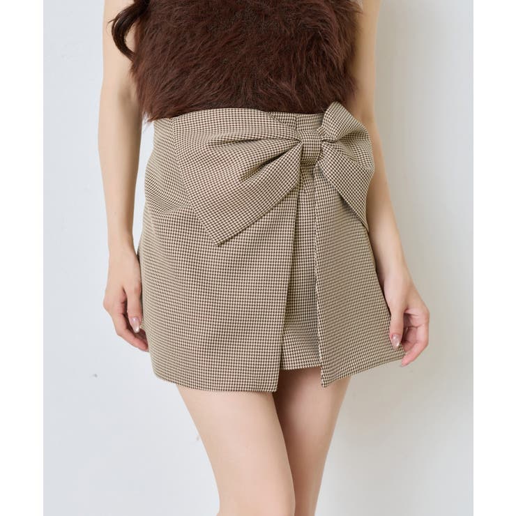 【one after another】ビッグリボンミニスカート | NICE CLAUP / OLIVE des OLIVE　OUTLET | 詳細画像32 