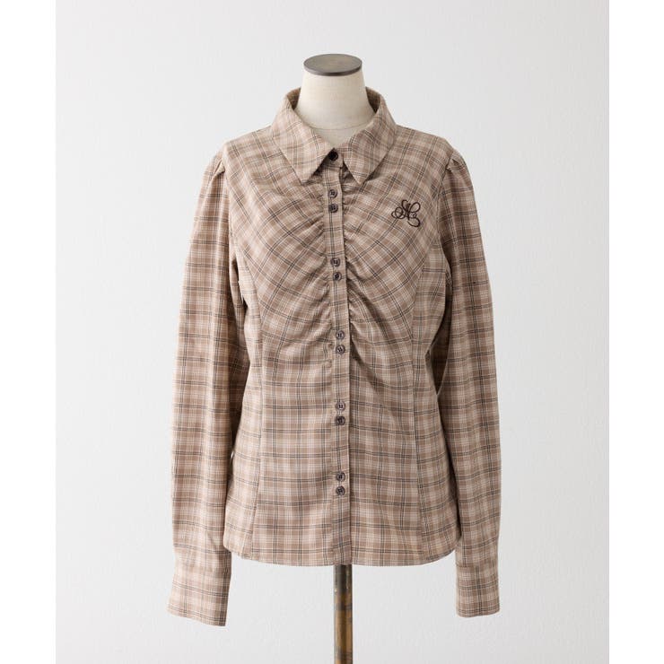 【one after another】【セットアップ可能】フロントギャザーシャツ | NICE CLAUP / OLIVE des OLIVE　OUTLET | 詳細画像23 