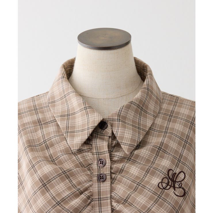 【one after another】【セットアップ可能】フロントギャザーシャツ | NICE CLAUP / OLIVE des OLIVE　OUTLET | 詳細画像26 