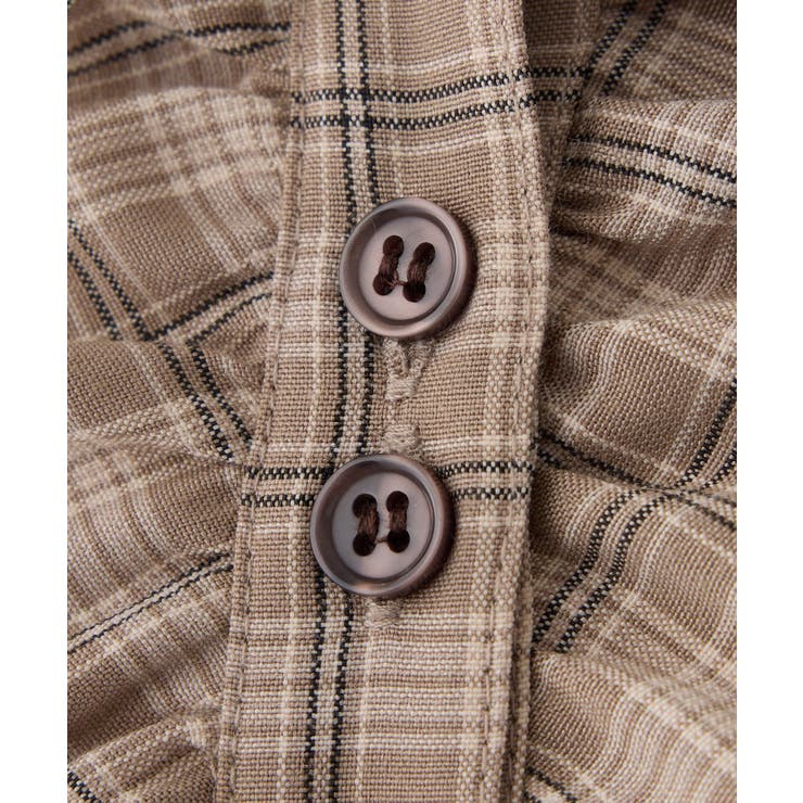 【one after another】【セットアップ可能】フロントギャザーシャツ | NICE CLAUP / OLIVE des OLIVE　OUTLET | 詳細画像28 