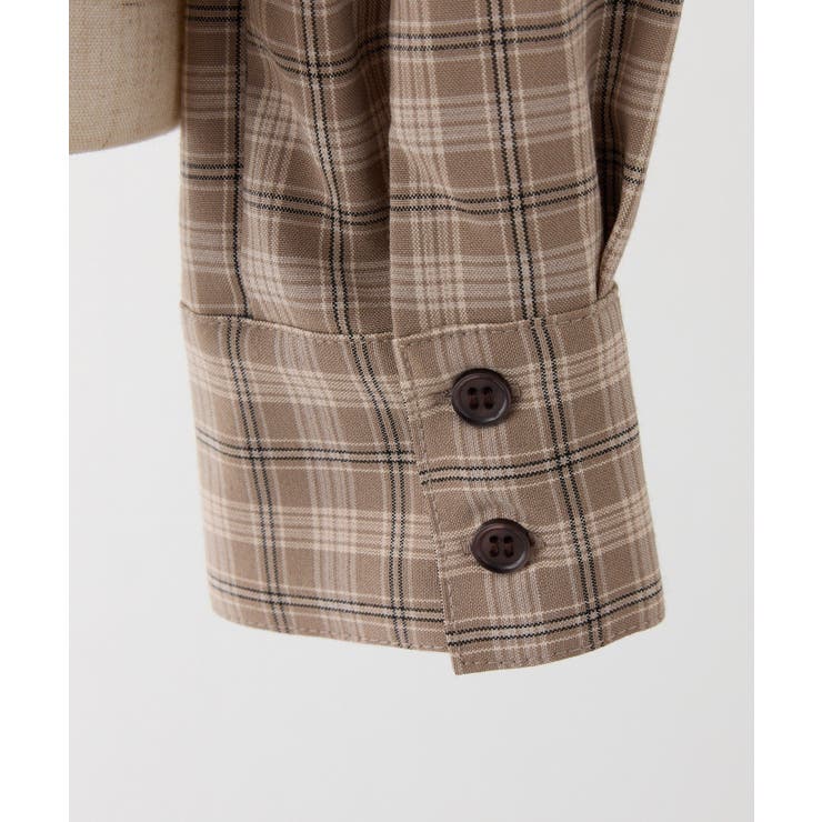 【one after another】【セットアップ可能】フロントギャザーシャツ | NICE CLAUP / OLIVE des OLIVE　OUTLET | 詳細画像30 