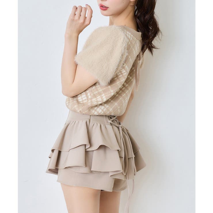 【one after another】前後2way袖フェザー半袖ニット | NICE CLAUP / OLIVE des OLIVE　OUTLET | 詳細画像36 