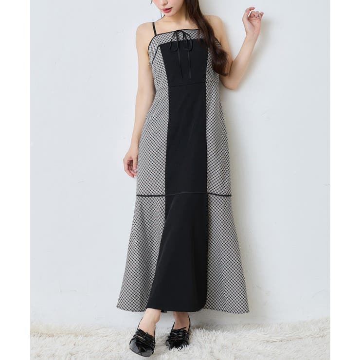 【one after another】【SMサイズ展開】アンサンブル配色チェック… | NICE CLAUP / OLIVE des OLIVE　OUTLET | 詳細画像7 