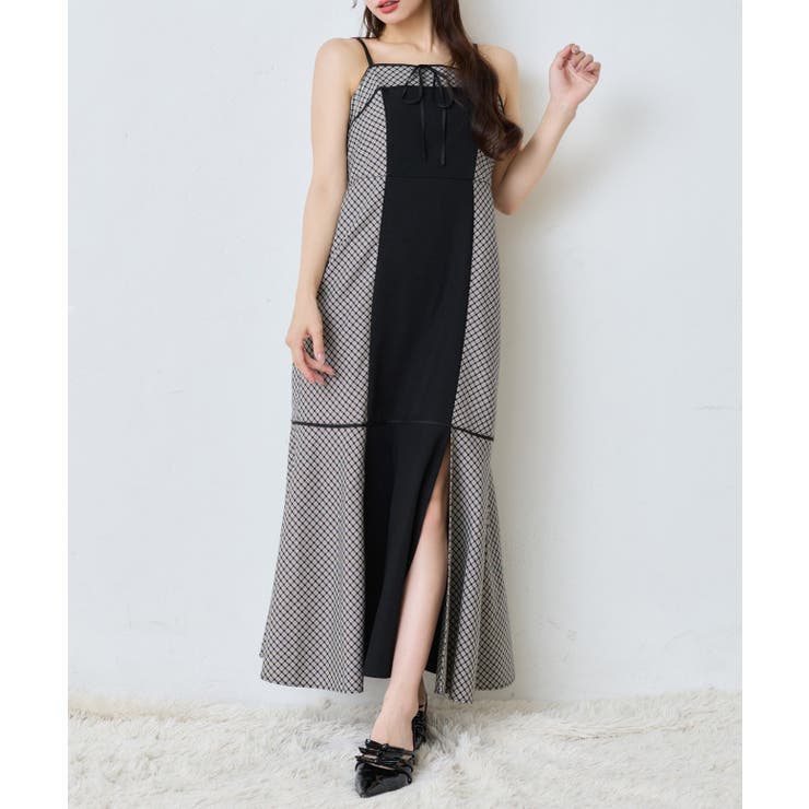 【one after another】【SMサイズ展開】アンサンブル配色チェック… | NICE CLAUP / OLIVE des OLIVE　OUTLET | 詳細画像8 