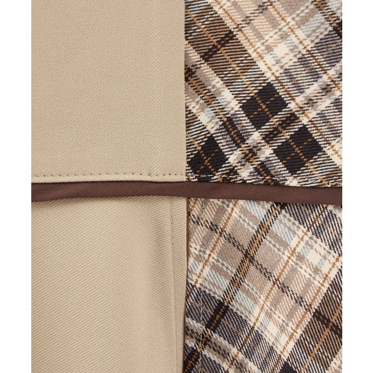 【one after another】【SMサイズ展開】アンサンブル配色チェック… | NICE CLAUP / OLIVE des OLIVE　OUTLET | 詳細画像12 