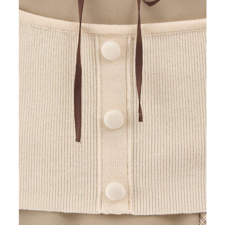 【one after another】【SMサイズ展開】アンサンブル配色チェック… | NICE CLAUP / OLIVE des OLIVE　OUTLET | 詳細画像18 