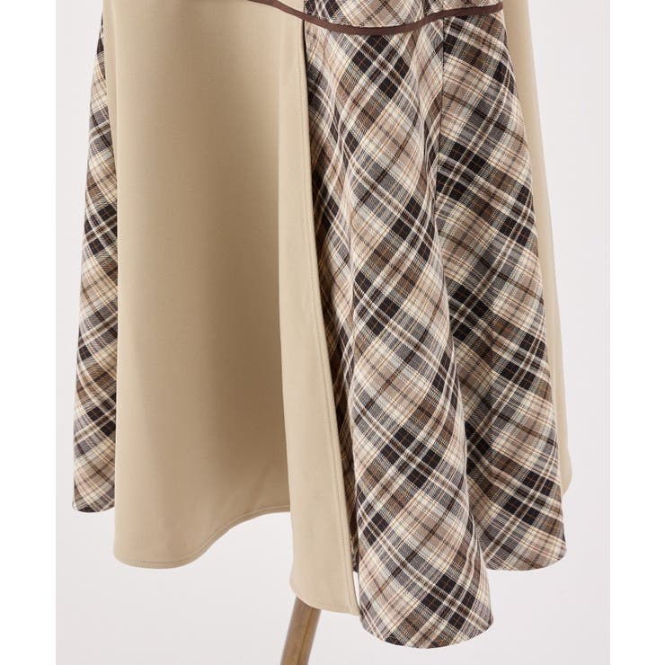 【one after another】【SMサイズ展開】アンサンブル配色チェック… | NICE CLAUP / OLIVE des OLIVE　OUTLET | 詳細画像21 