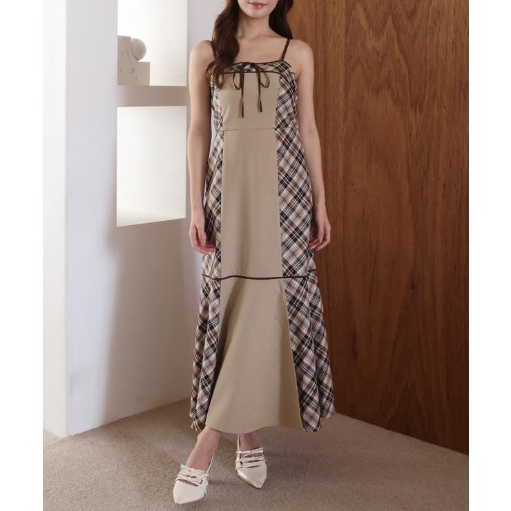 【one after another】【SMサイズ展開】アンサンブル配色チェック… | NICE CLAUP / OLIVE des OLIVE　OUTLET | 詳細画像35 