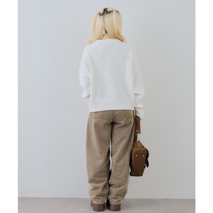 ベアーニット帽プルオーバー | NICE CLAUP / OLIVE des OLIVE　OUTLET | 詳細画像6 