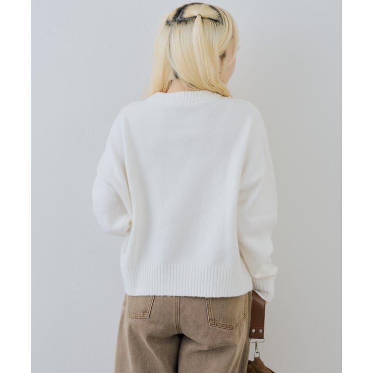 ベアーニット帽プルオーバー | NICE CLAUP / OLIVE des OLIVE　OUTLET | 詳細画像10 