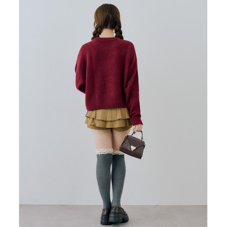ベアーニット帽プルオーバー | NICE CLAUP / OLIVE des OLIVE　OUTLET | 詳細画像29 