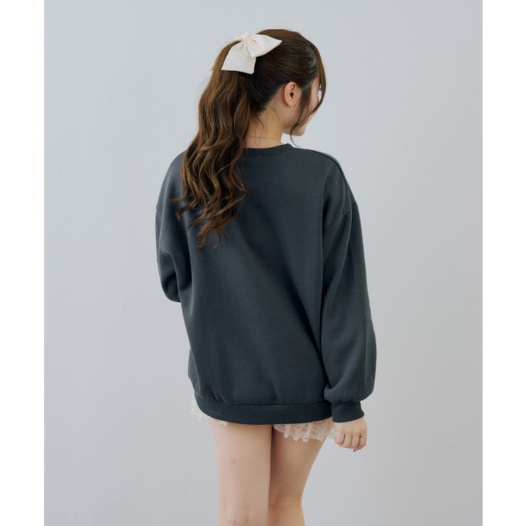 裏起毛ロゴスエット | NICE CLAUP / OLIVE des OLIVE　OUTLET | 詳細画像10 