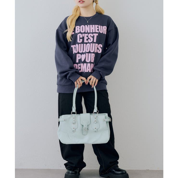 裏起毛ロゴスエット | NICE CLAUP / OLIVE des OLIVE　OUTLET | 詳細画像20 
