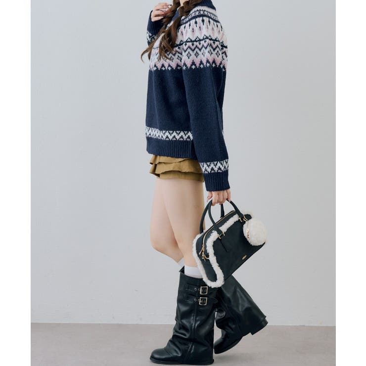 球心ラメニットプルオーバー | NICE CLAUP / OLIVE des OLIVE　OUTLET | 詳細画像28 
