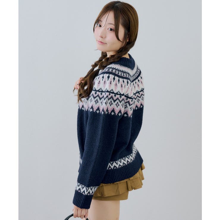 球心ラメニットプルオーバー | NICE CLAUP / OLIVE des OLIVE　OUTLET | 詳細画像33 
