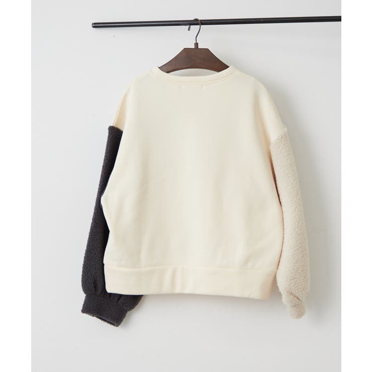 裏起毛ひよっこりアニマルプルオーバー | NICE CLAUP / OLIVE des OLIVE　OUTLET | 詳細画像5 
