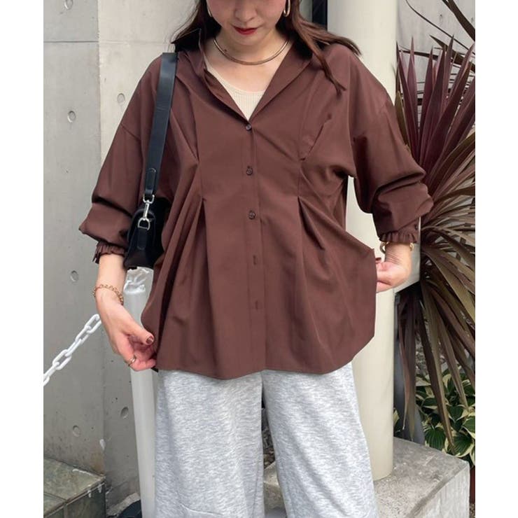 【すっきり見え！】ウエストタックシャツ | RMAF　NICE CLAUP / OLIVE des OLIVE | 詳細画像3 