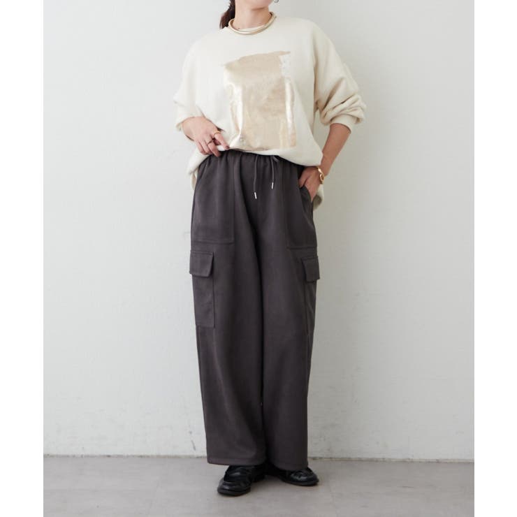 スエポンカーゴパンツ | RMAF　NICE CLAUP / OLIVE des OLIVE | 詳細画像17 