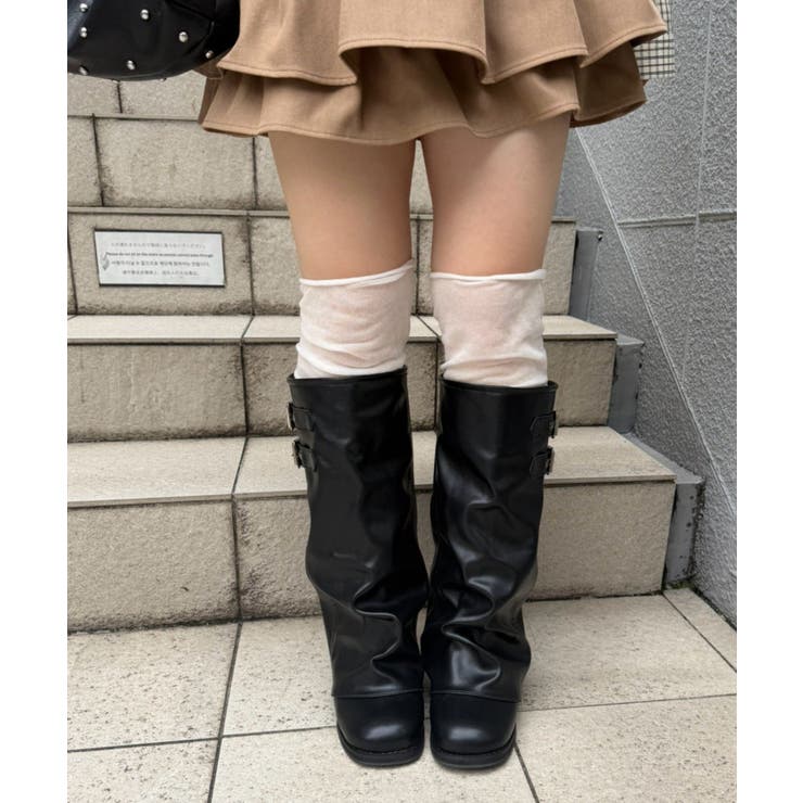 【S-LL】カバーロングブーツ | RMAF　NICE CLAUP / OLIVE des OLIVE | 詳細画像14 