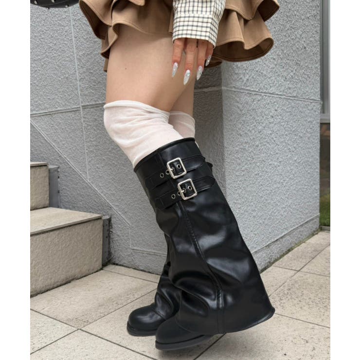 【S-LL】カバーロングブーツ | RMAF　NICE CLAUP / OLIVE des OLIVE | 詳細画像15 