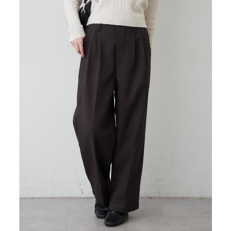 ボンディング裏起毛パンツ | RMAF　NICE CLAUP / OLIVE des OLIVE | 詳細画像1 
