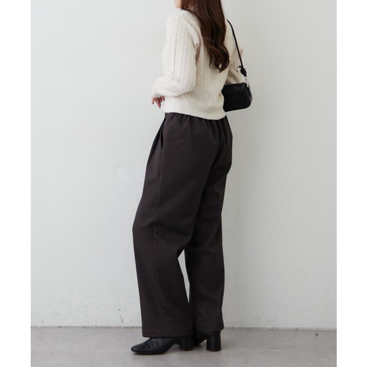 ボンディング裏起毛パンツ | RMAF　NICE CLAUP / OLIVE des OLIVE | 詳細画像5 