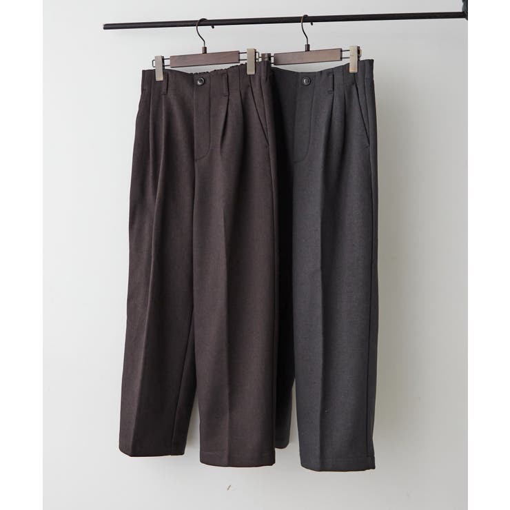 ボンディング裏起毛パンツ | RMAF　NICE CLAUP / OLIVE des OLIVE | 詳細画像11 