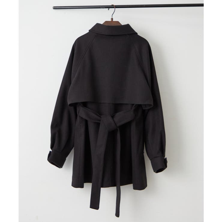 ラグランハーフコート | RMAF　NICE CLAUP / OLIVE des OLIVE | 詳細画像35 