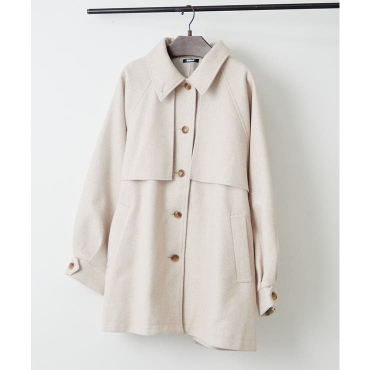 ラグランハーフコート | RMAF　NICE CLAUP / OLIVE des OLIVE | 詳細画像28 