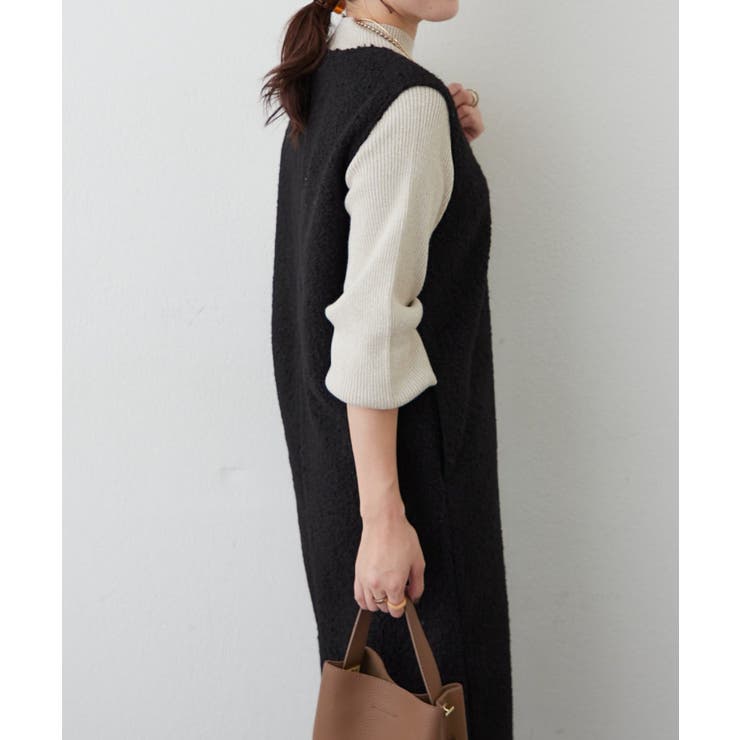 ボアVネックワンピース | RMAF　NICE CLAUP / OLIVE des OLIVE | 詳細画像15 