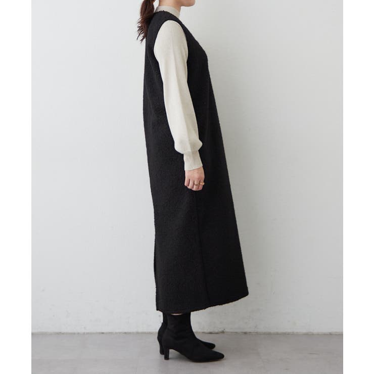 ボアVネックワンピース | RMAF　NICE CLAUP / OLIVE des OLIVE | 詳細画像33 