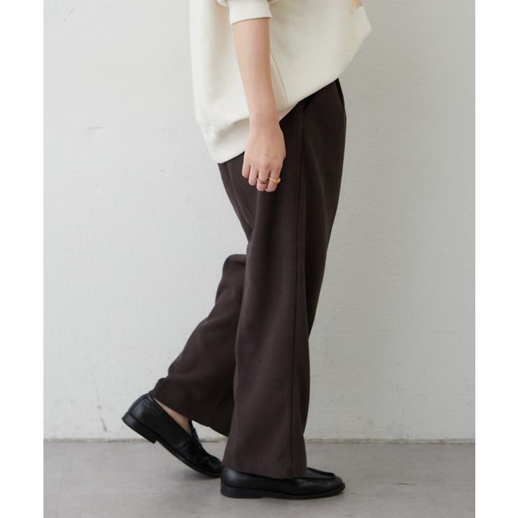ボンディング裏起毛コールパンツ | RMAF　NICE CLAUP / OLIVE des OLIVE | 詳細画像13 