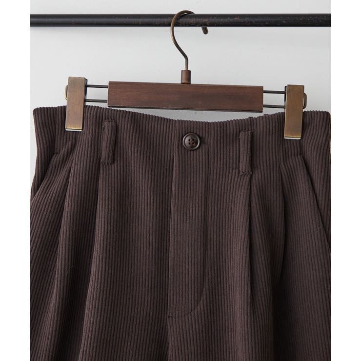 ボンディング裏起毛コールパンツ | RMAF　NICE CLAUP / OLIVE des OLIVE | 詳細画像18 