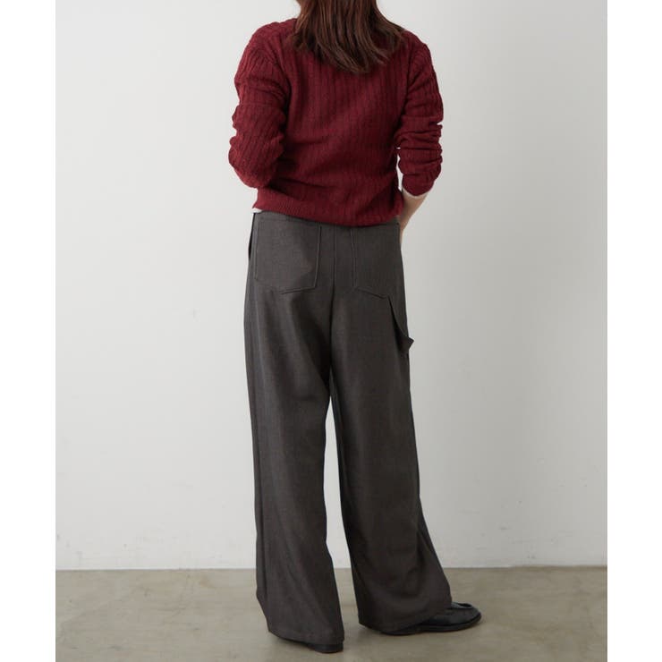 【M/Lサイズ展開】ペインターパンツ | RMAF　NICE CLAUP / OLIVE des OLIVE | 詳細画像8 