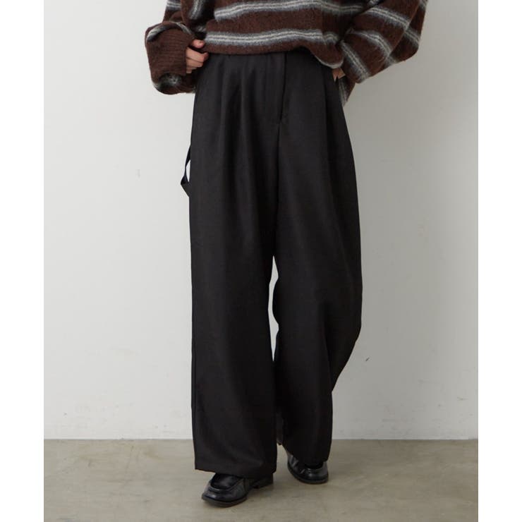 ブラック | 【M/Lサイズ展開】ペインターパンツ | RMAF　NICE CLAUP / OLIVE des OLIVE