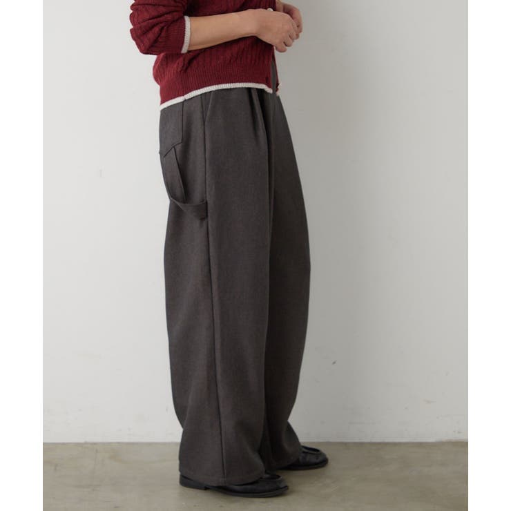 【M/Lサイズ展開】ペインターパンツ | RMAF　NICE CLAUP / OLIVE des OLIVE | 詳細画像4 