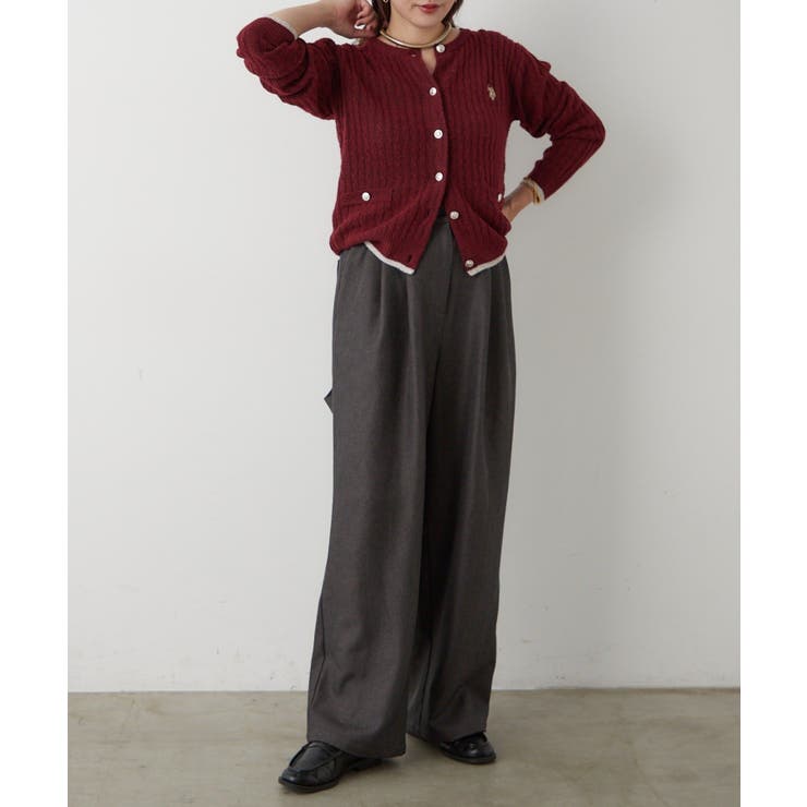 【M/Lサイズ展開】ペインターパンツ | RMAF　NICE CLAUP / OLIVE des OLIVE | 詳細画像6 