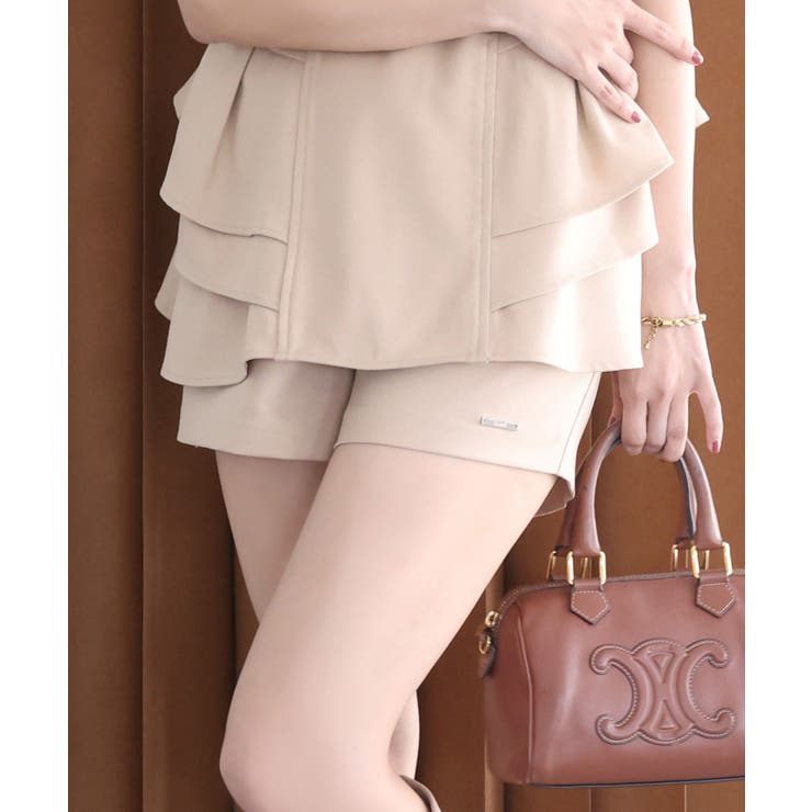 【Seemi】【セットアップ可能】ショートパンツ | NICE CLAUP / OLIVE des OLIVE　OUTLET | 詳細画像1 
