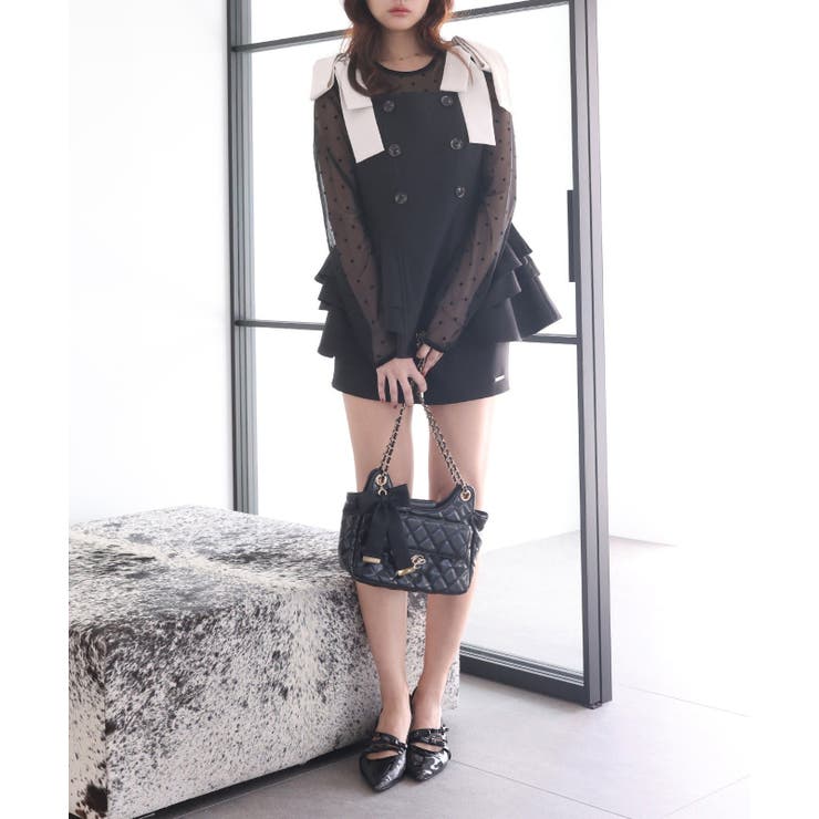 【Seemi】【セットアップ可能】ショートパンツ | NICE CLAUP / OLIVE des OLIVE　OUTLET | 詳細画像14 