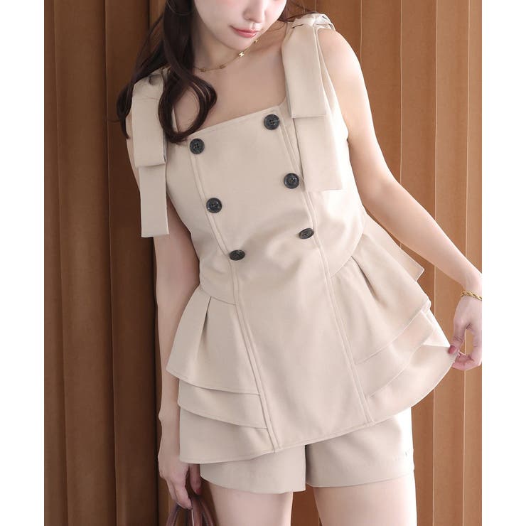 【Seemi】【セットアップ可能】ショートパンツ | NICE CLAUP / OLIVE des OLIVE　OUTLET | 詳細画像30 