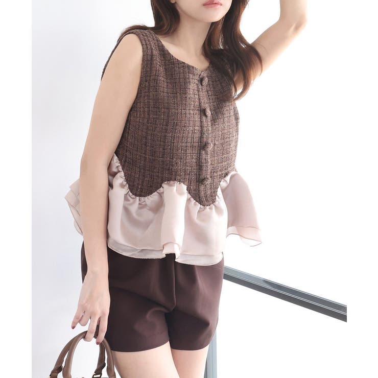 【Seemi】【セットアップ可能】ショートパンツ | NICE CLAUP / OLIVE des OLIVE　OUTLET | 詳細画像40 