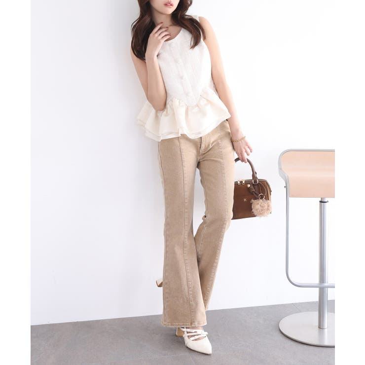 【Seemi】ツイードトップス | NICE CLAUP / OLIVE des OLIVE　OUTLET | 詳細画像6 